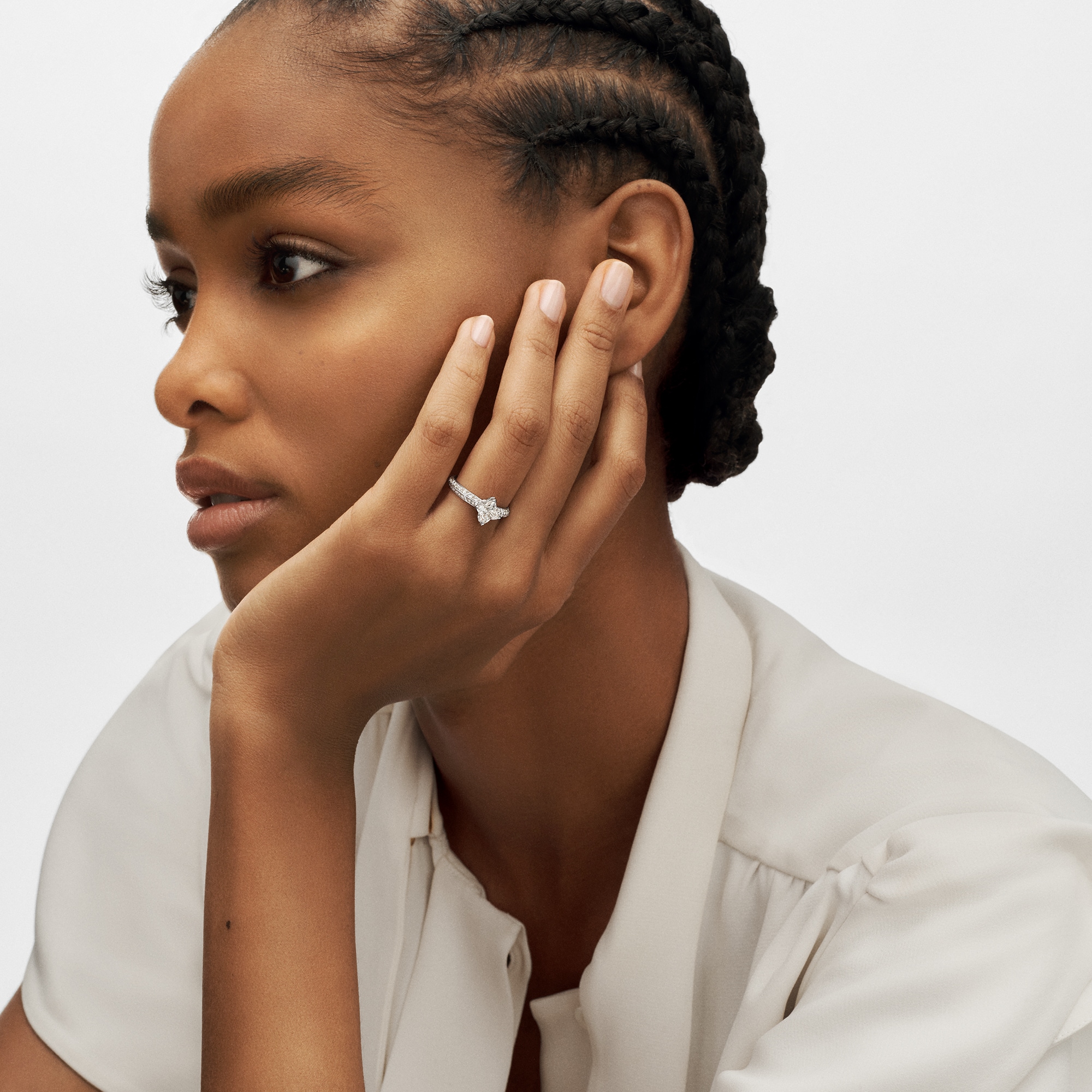 LV Diamonds Pavé Solitaire, LV Monogram Star cut  in Jewellery