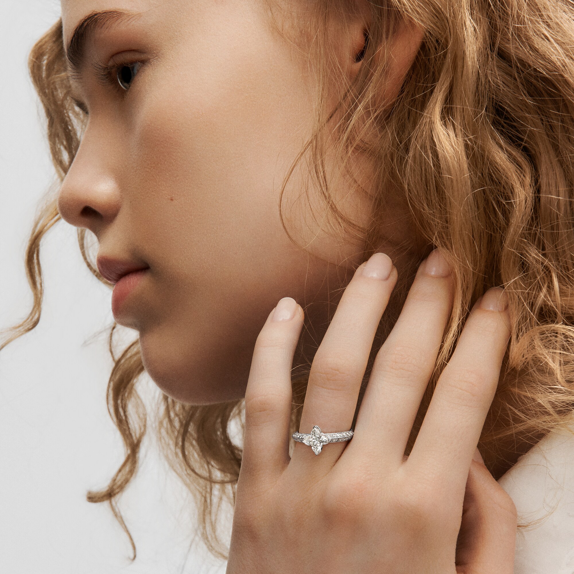 LV Diamonds Pavé Solitaire, LV Monogram Star cut  in Jewellery