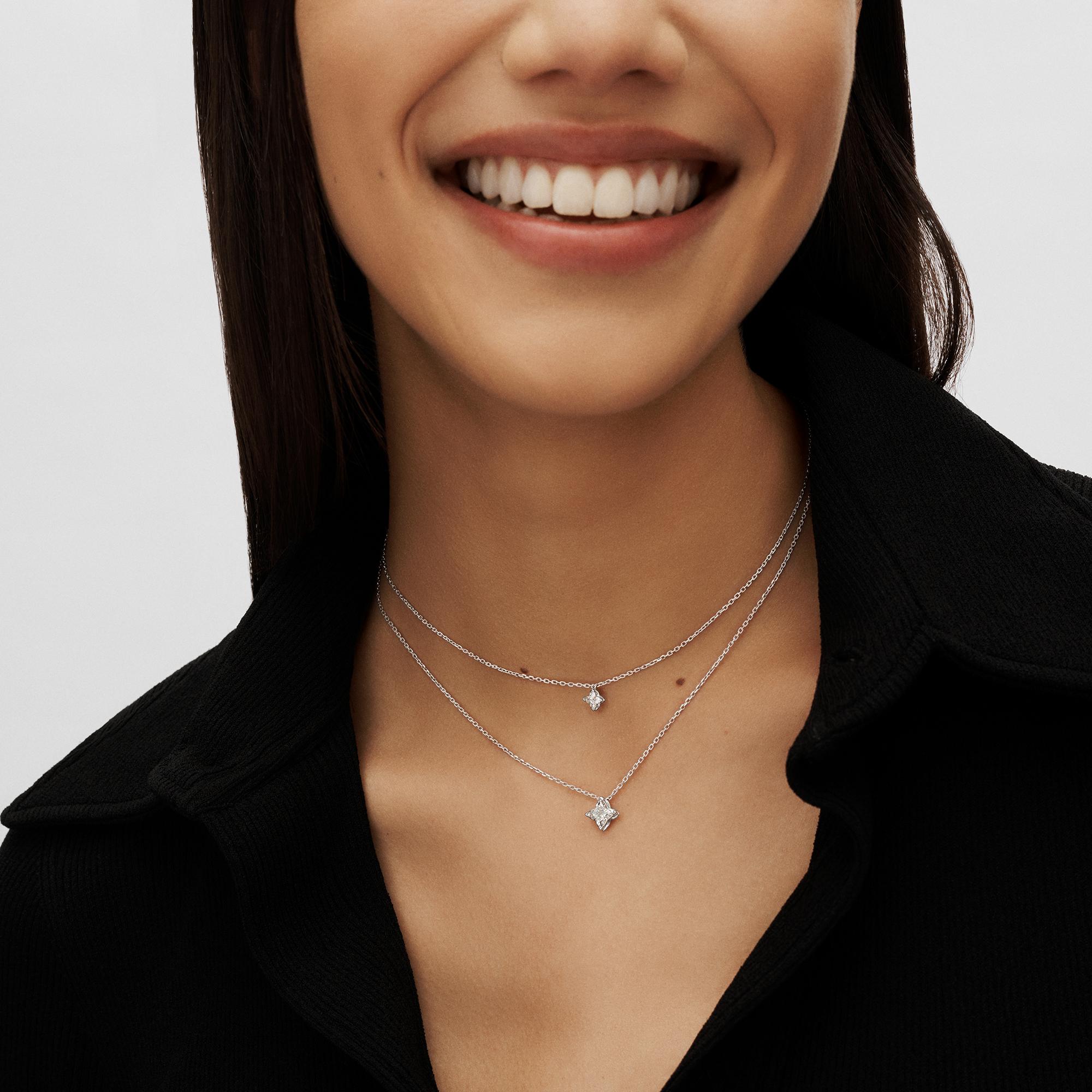 LV Diamonds Pendant, LV Monogram Star cut  in Jewellery