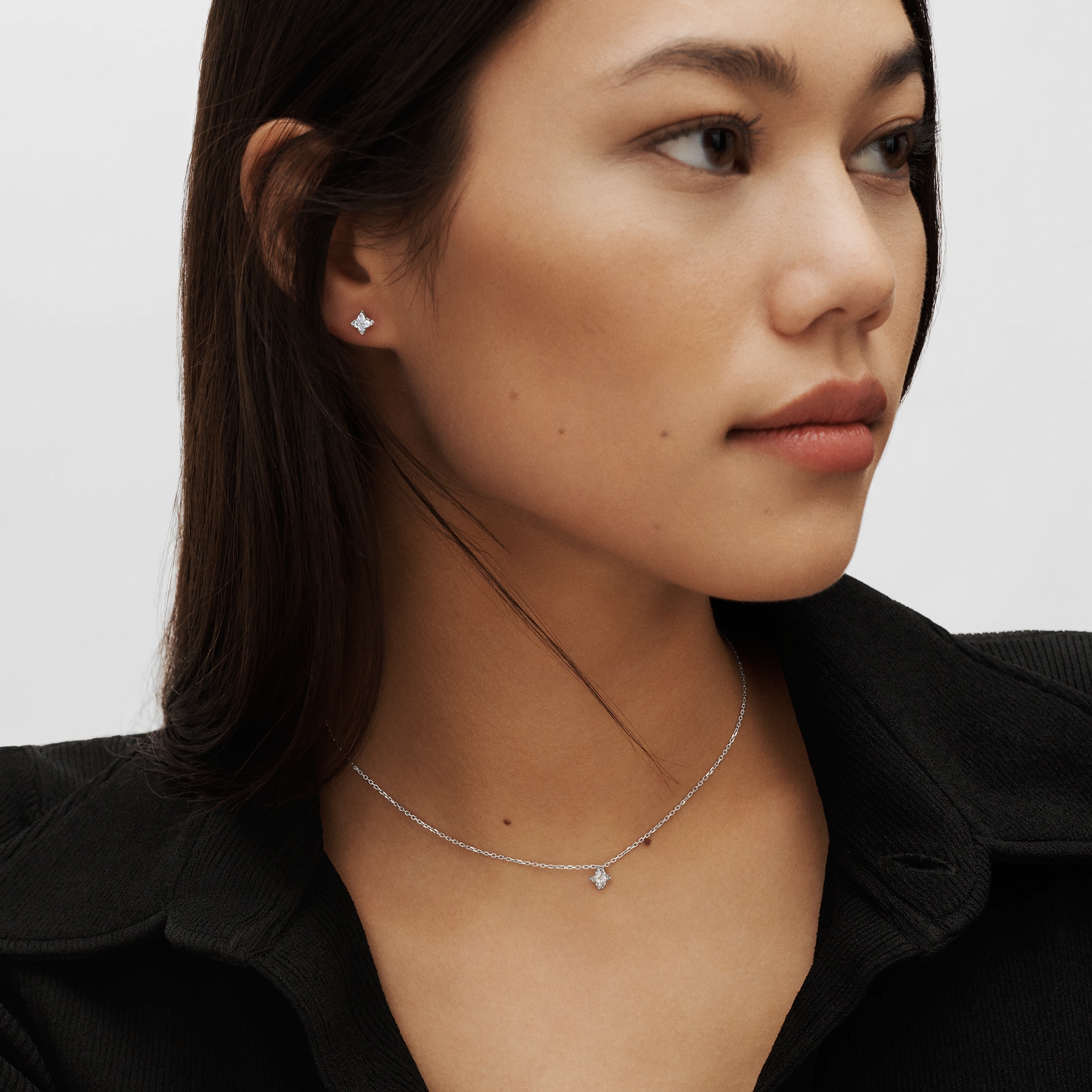 LV Diamonds Pendant, LV Monogram Star cut  in Jewellery