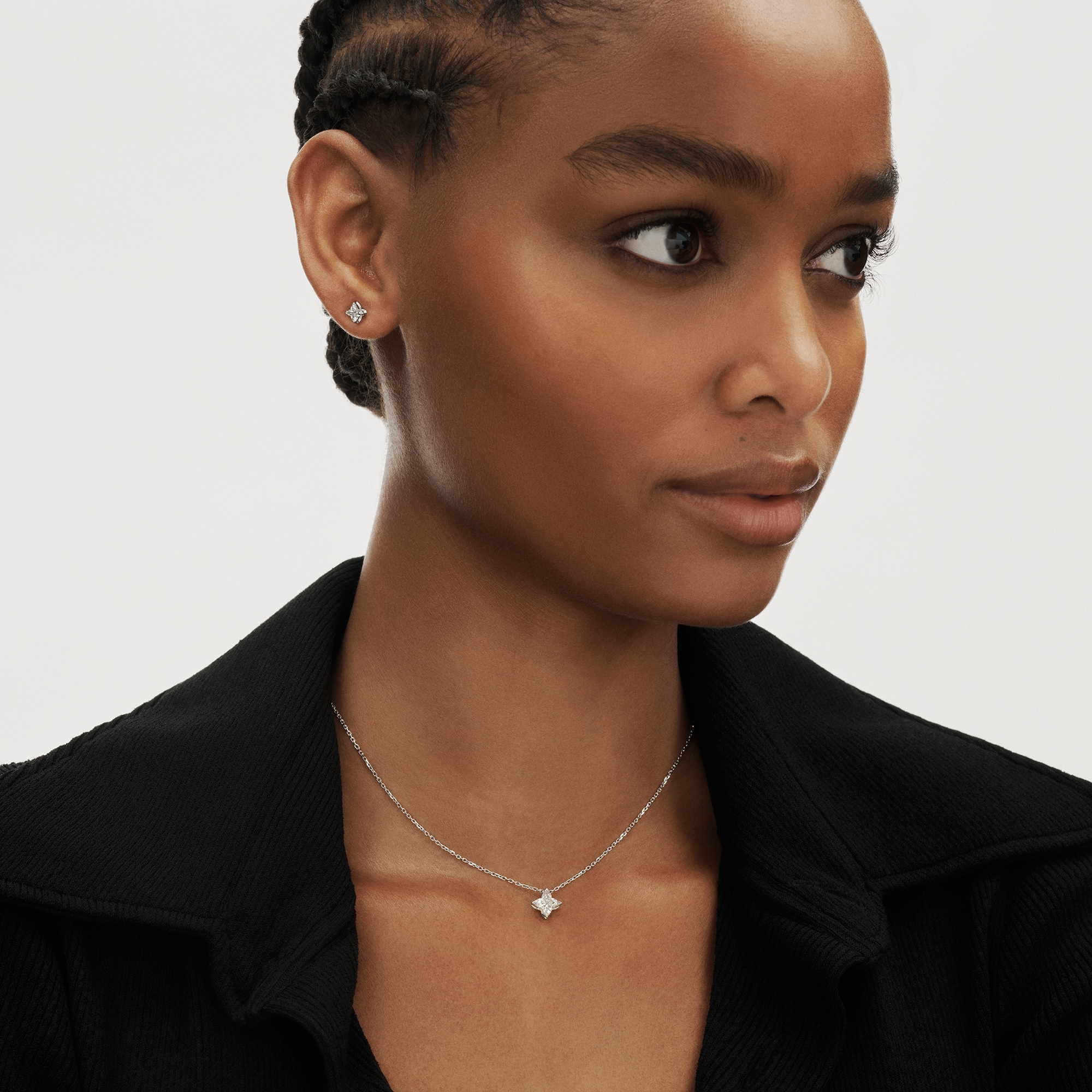 LV Diamonds Pendant, LV Monogram Star cut  in Jewellery