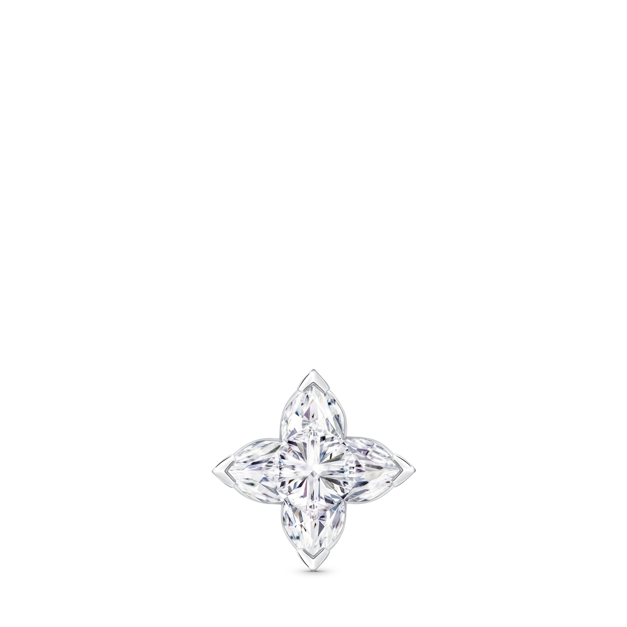 LV Diamonds Stud, LV Monogram Star cut - per unit  in Jewellery