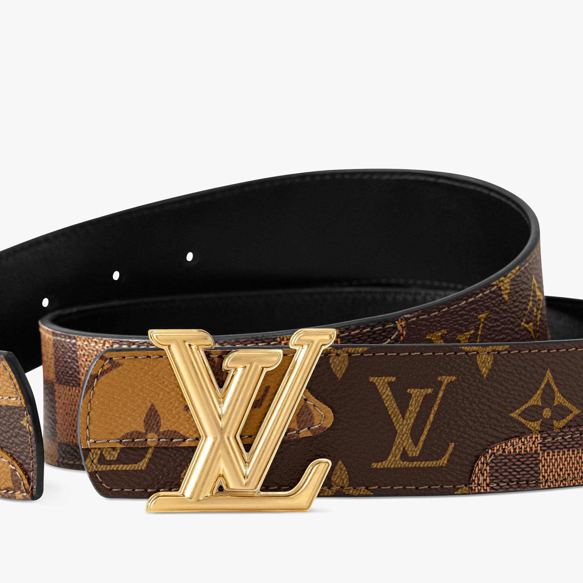 LV Dimension Monogram Landscape 40mm Reversible Belt Accessories