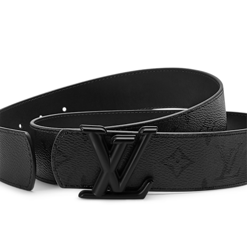 LV Dimension Monogram Midnight 40mm Reversible Belt G72 in Men's Accessories Men's Belts collections by Louis Vuitton (Product zoom)