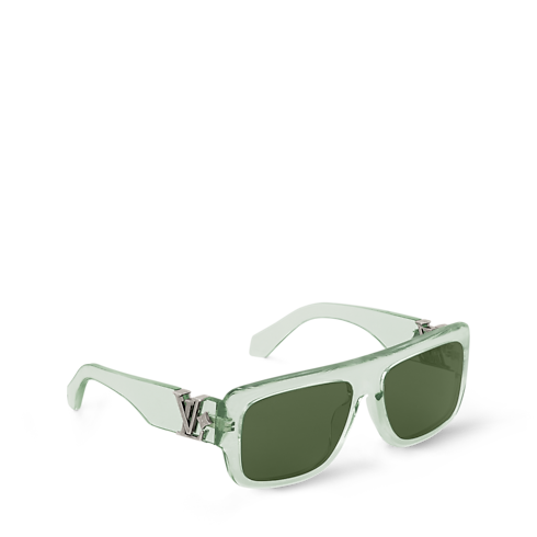 LV Flower Square Sunglasses . in Men's Accessories Sunglasses collections by Louis Vuitton (Product zoom)
