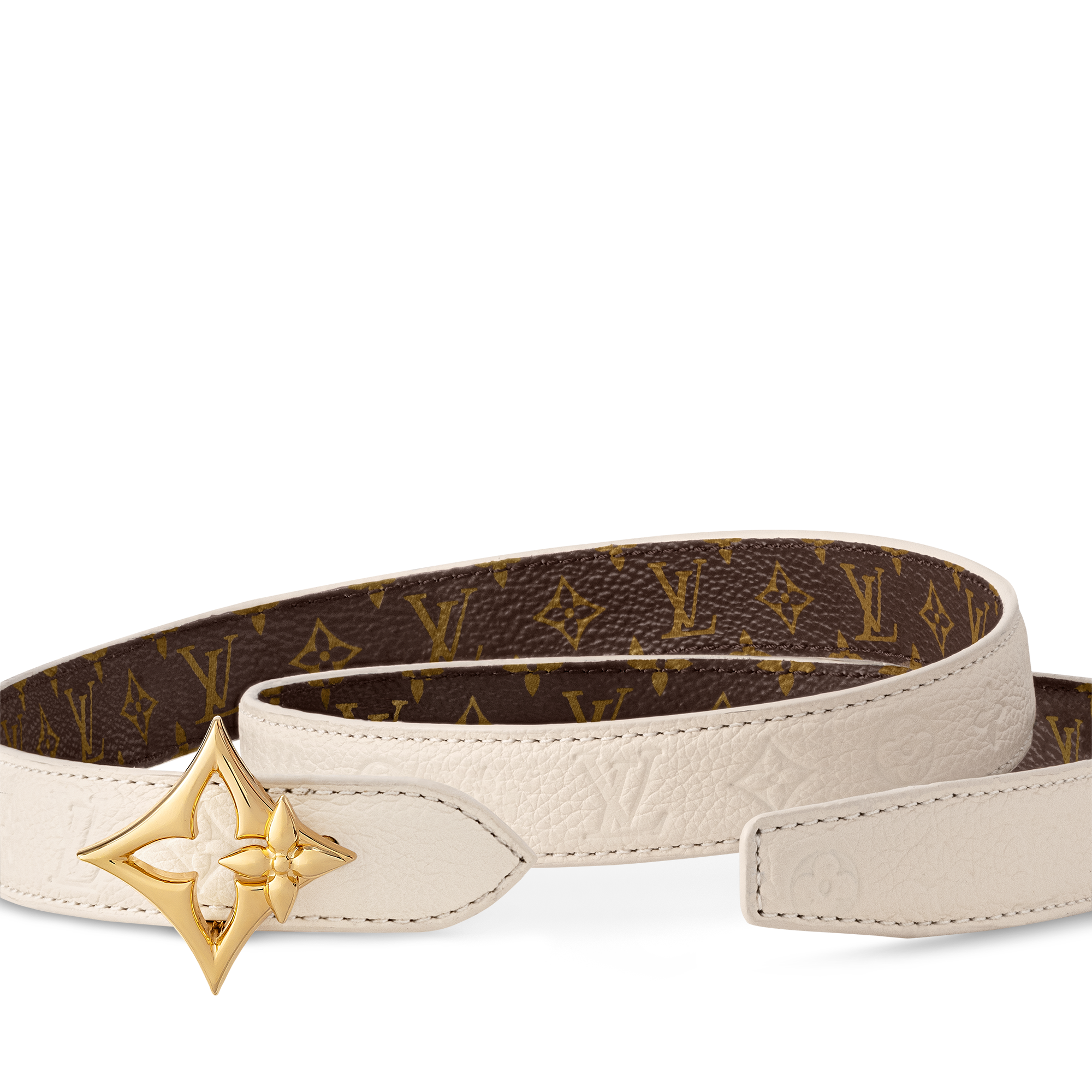 LV Flowergram 20mm Reversible Belt  in Women