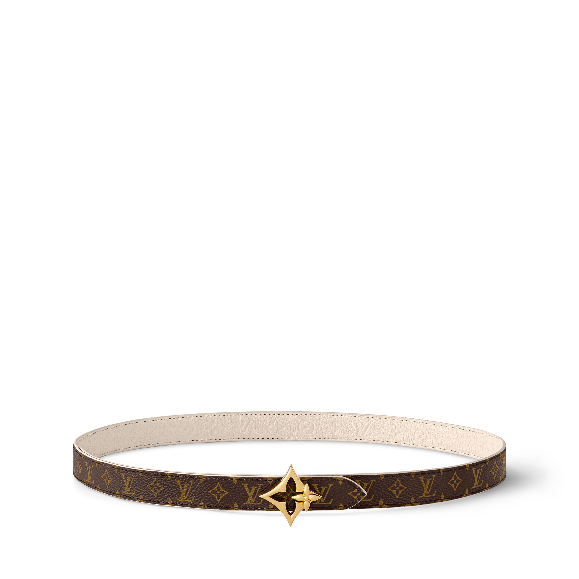 LV Flowergram 20mm Reversible Belt  in Women