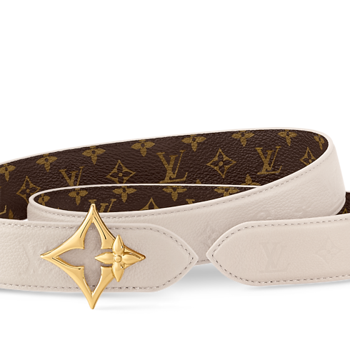 LV Flowergram 30mm Reversible Belt Monogram in Women's Accessories Women's Belts collections by Louis Vuitton (Product zoom)