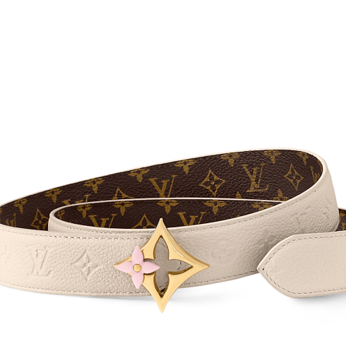 LV Flowergram Enamel 30mm Reversible Belt in Women's Accessories Women's Belts collections by Louis Vuitton (Product zoom)