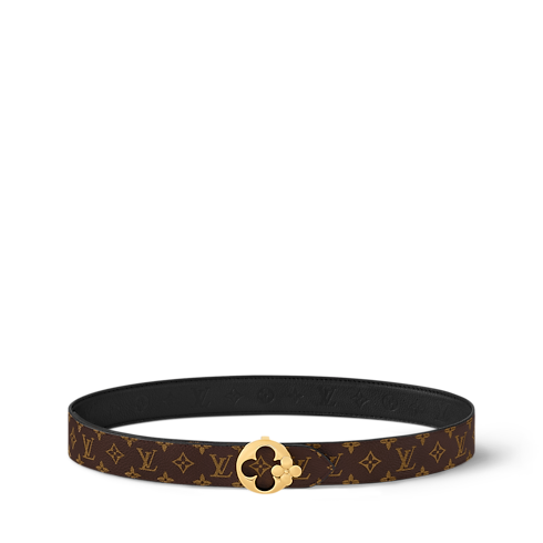 LV Flowergram Round 30mm Reversible Belt Monogram in Women's Accessories Women's Belts collections by Louis Vuitton (Product zoom)