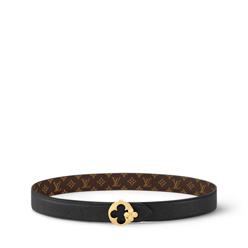 LV Flowergram Round 30mm Reversible Belt Monogram in Women's Accessories Women's Belts collections by Louis Vuitton (Product zoom)