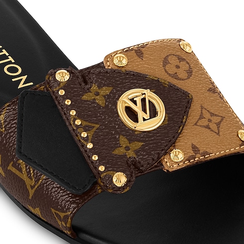 LV Frame Flat Mule in Women's Shoes Mules and Slides collections by Louis Vuitton (Product zoom)