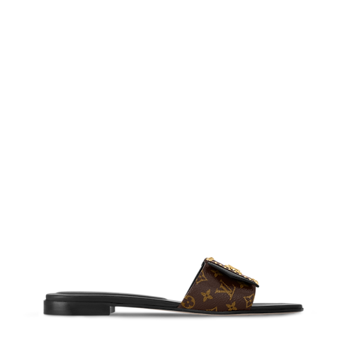 LV Frame Flat Mule in Women's Shoes Mules and Slides collections by Louis Vuitton (Product zoom)