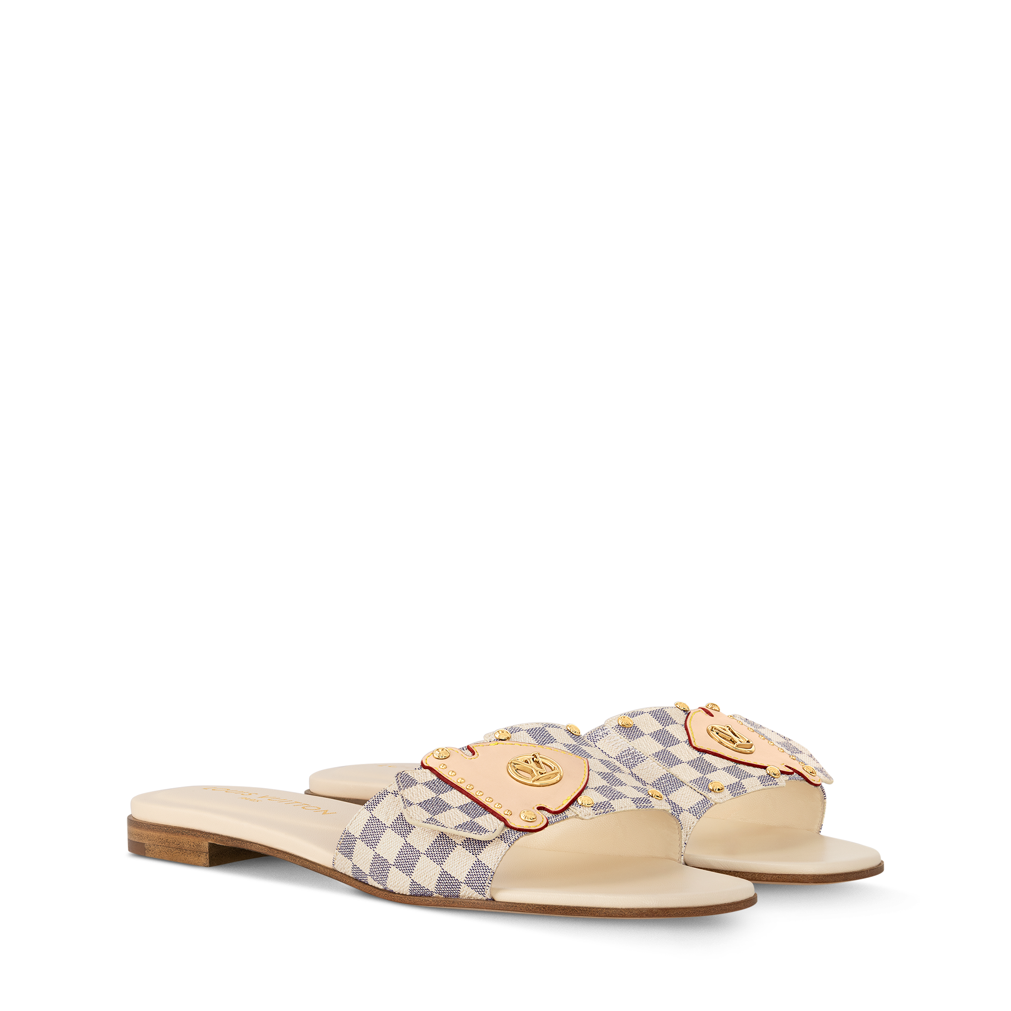LV Frame Flat Mule  in Women