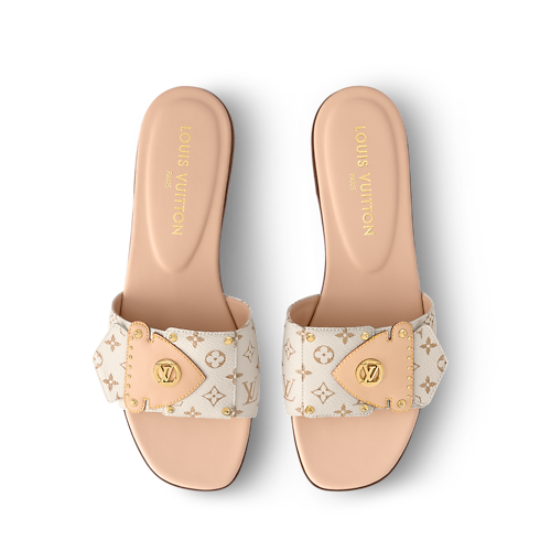 LV Frame Flat Mule in Women's Shoes Mules and Slides collections by Louis Vuitton (Product zoom)
