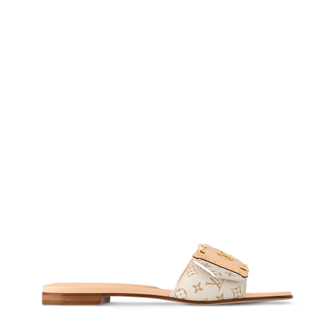 LV Frame Flat Mule in Women's Shoes Mules and Slides collections by Louis Vuitton (Product zoom)