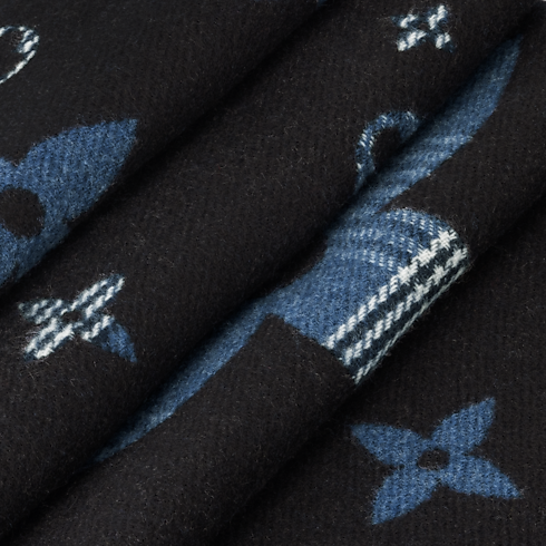 LV Galaxy Tartan Scarf . in Men's Accessories Scarves for Men collections by Louis Vuitton (Product zoom)