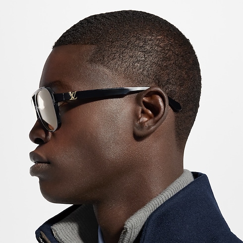 LV Hit Pilot Sunglasses . in Men's Accessories Eyewear collections by Louis Vuitton (Product zoom)
