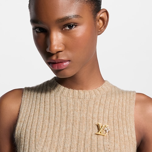 LV Iconic Flower Strass Brooch . in Women's Fashion Jewellery Brooches collections by Louis Vuitton (Product zoom)