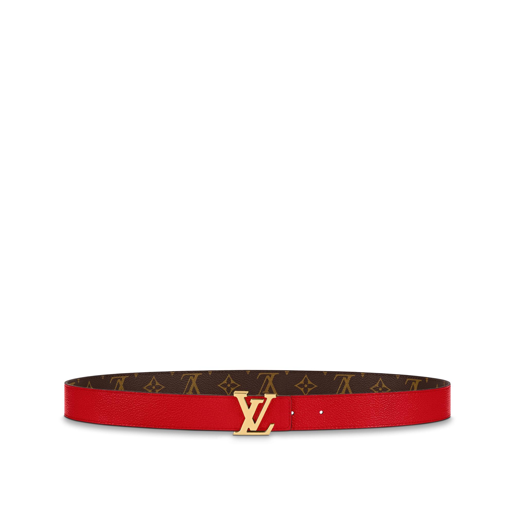red louis vuitton belt mens