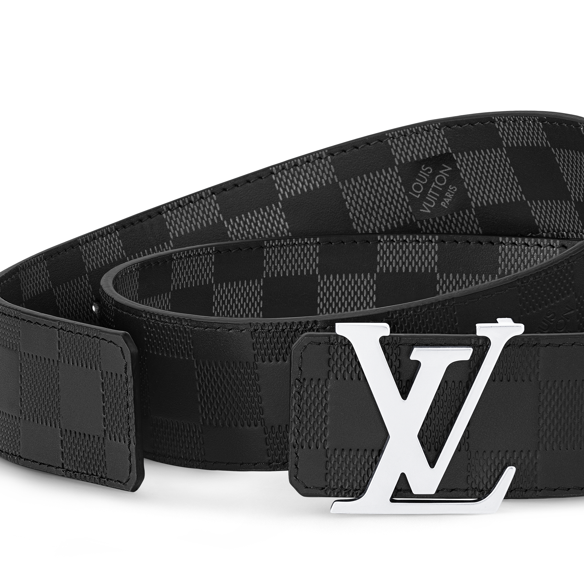 LV Initiales 40mm Reversible Belt Damier Infini in Men