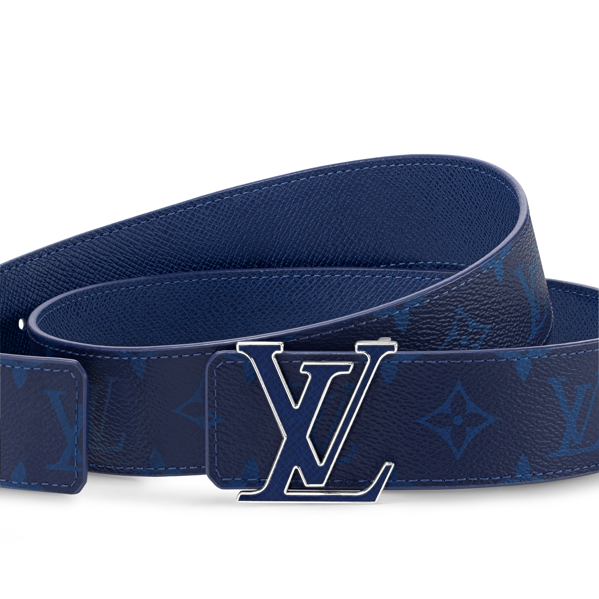 LV Initiales 40mm Reversible Belt Taigarama in Men