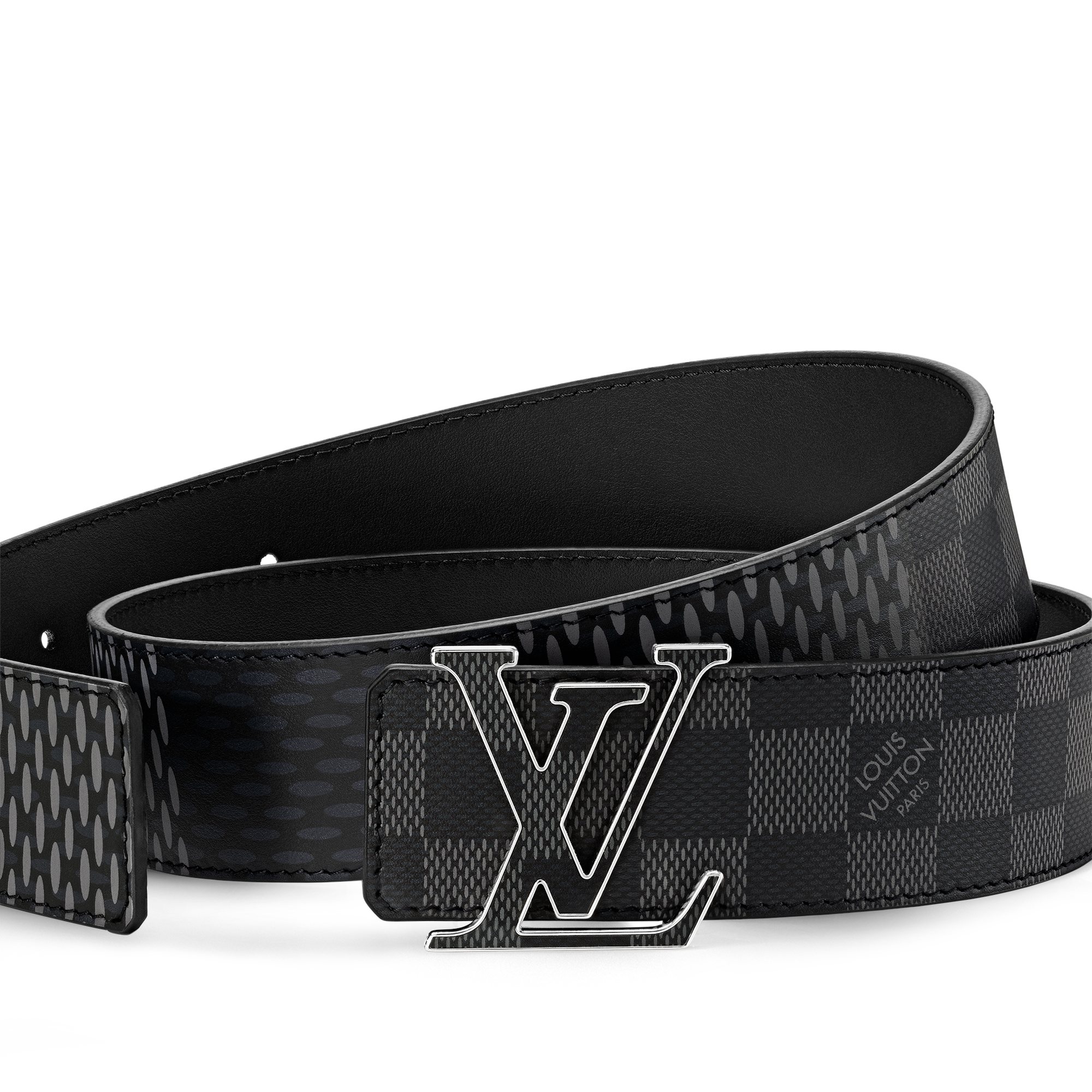 LV Initiales 40mm Reversible Belt Damier Infini in Men