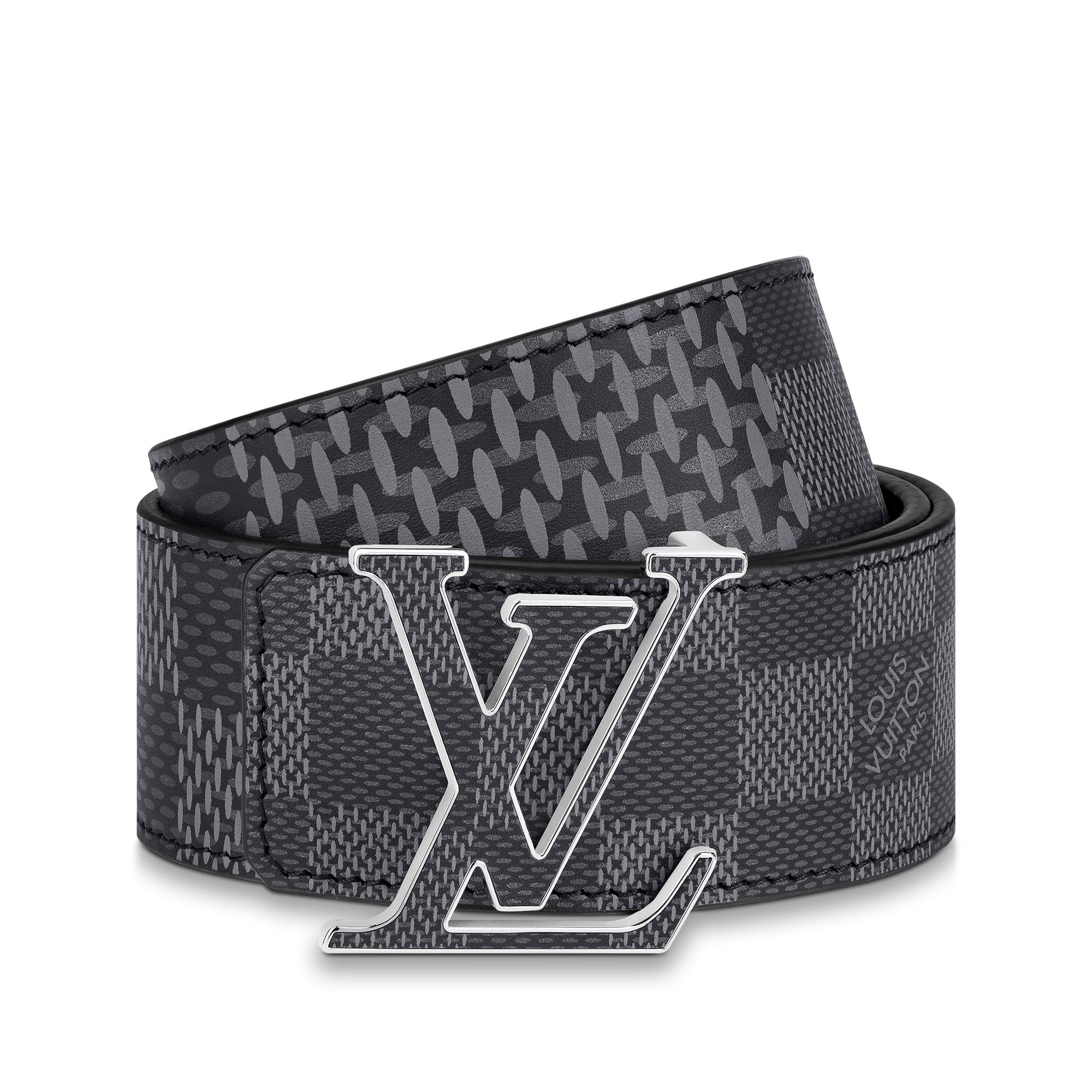 LV Initiales 40mm Reversible Belt Damier Infini in Men