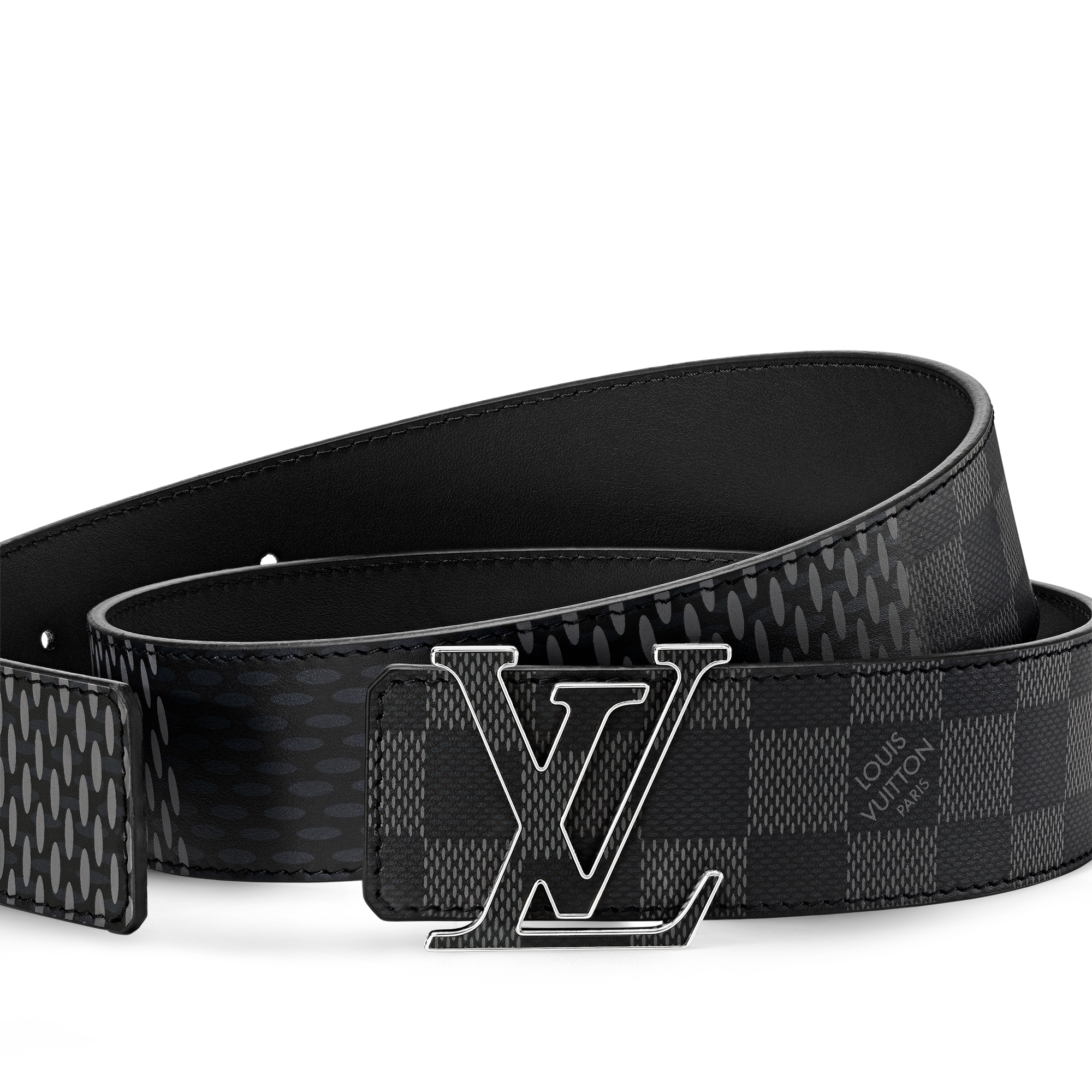 LV Initiales 40mm Reversible Belt Damier Infini in Men