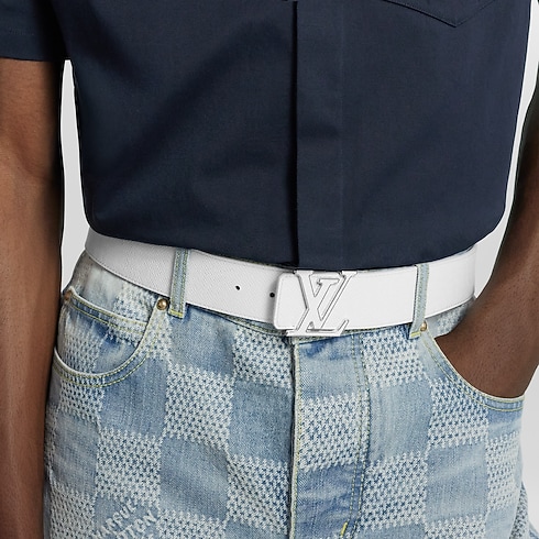 LV Initiales 40mm Reversible Belt Taigarama in Men's Accessories Men's Belts collections by Louis Vuitton (Product zoom)