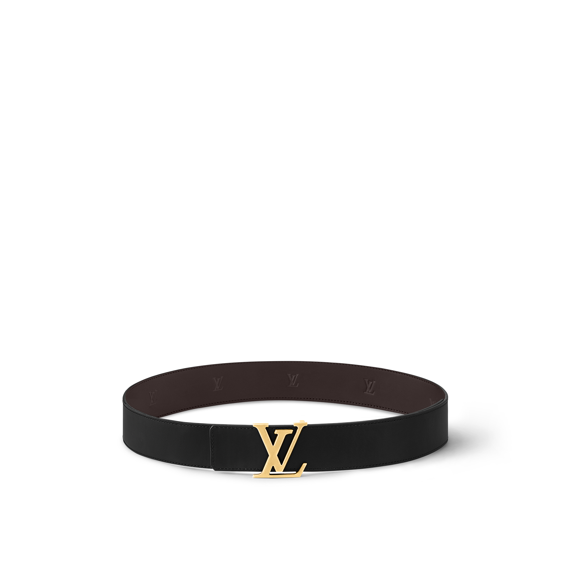 LV Initiales Blason 40mm Reversible Belt  in Men