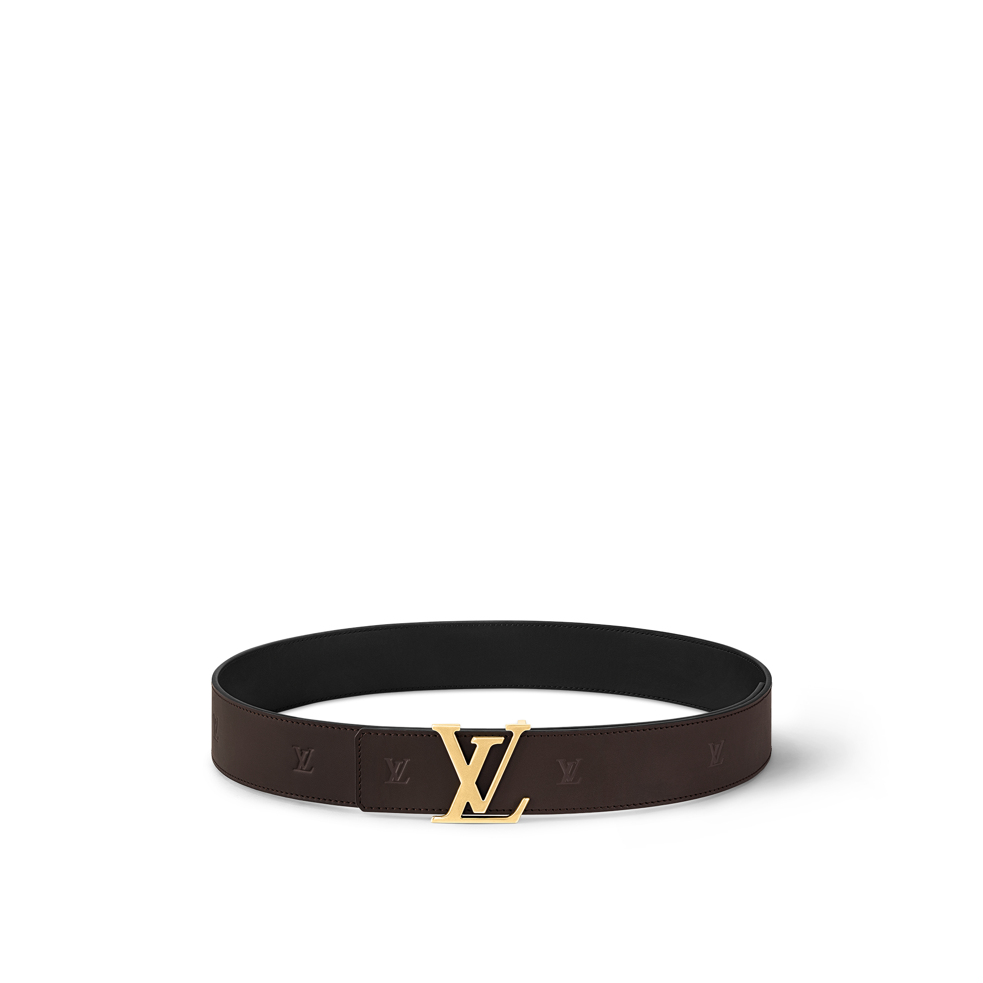 LV Initiales Blason 40mm Reversible Belt  in Men