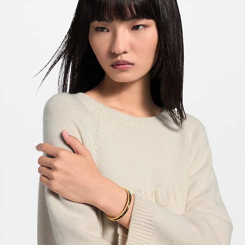 LV Initiales Bracelet worn view