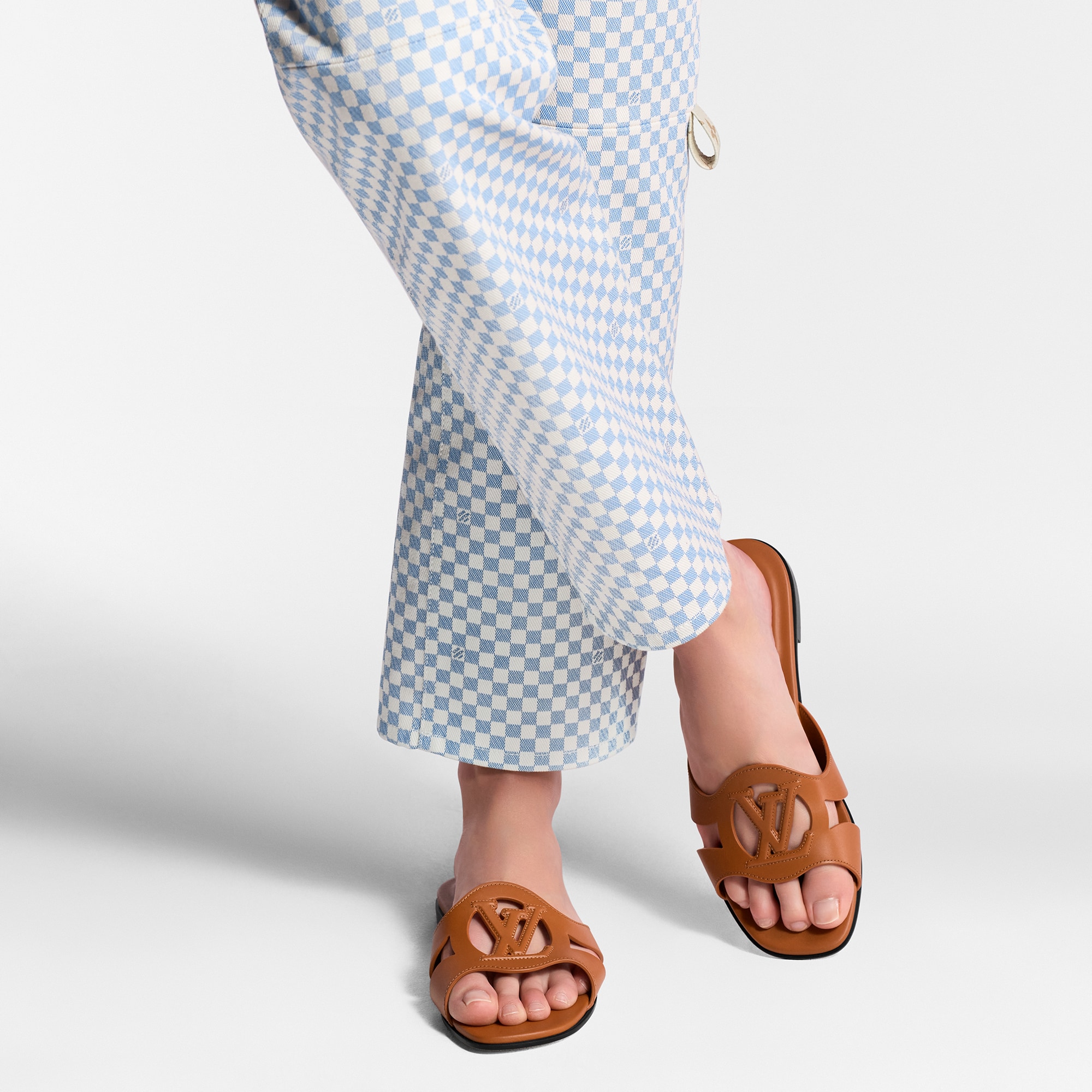 LV Isola Flat Mule  in Women