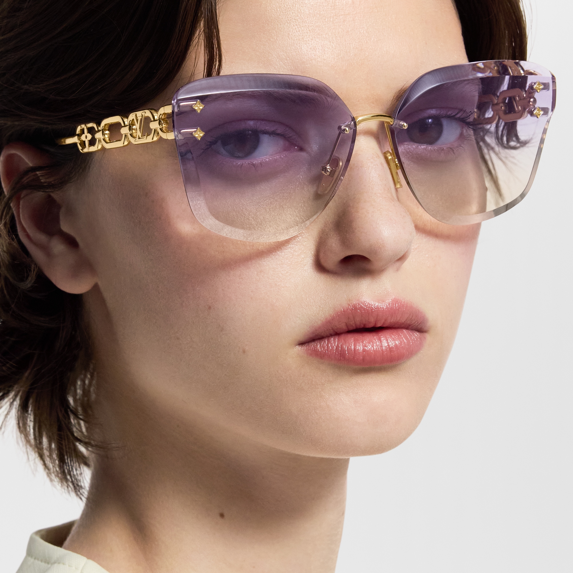 LV Jewel Cat Eye Sunglasses . in Women