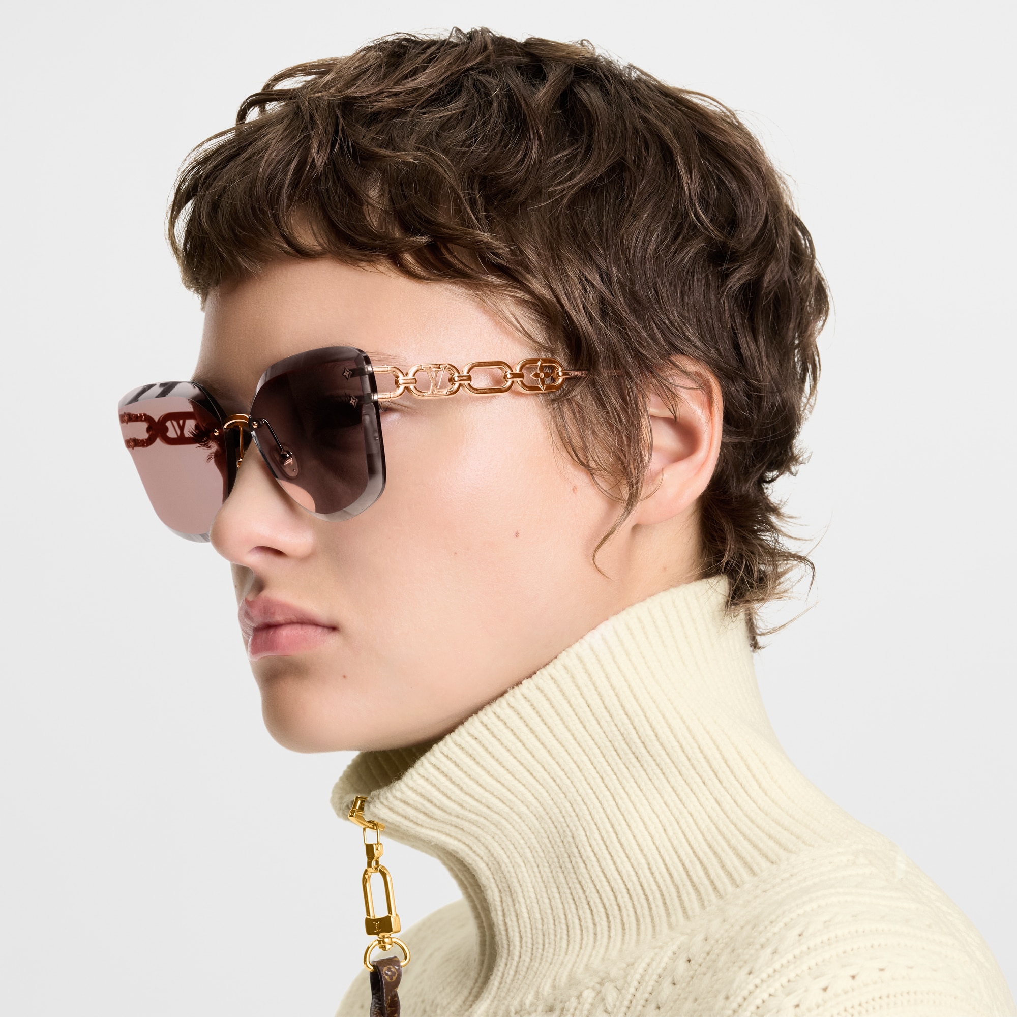 LV Jewel Cat Eye Sunglasses . in Women