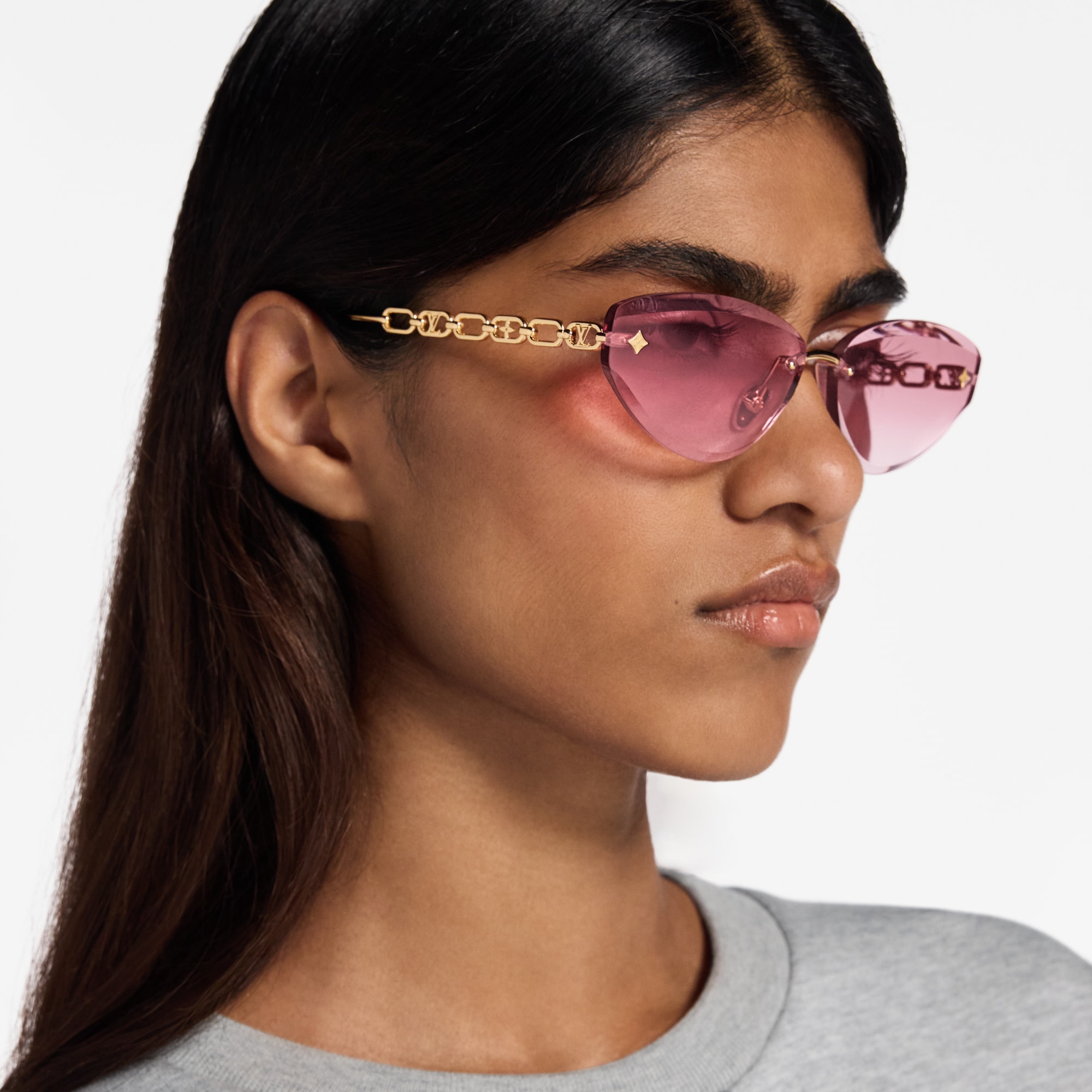 LV Jewel Low Cat Eye Sunglasses . in Women