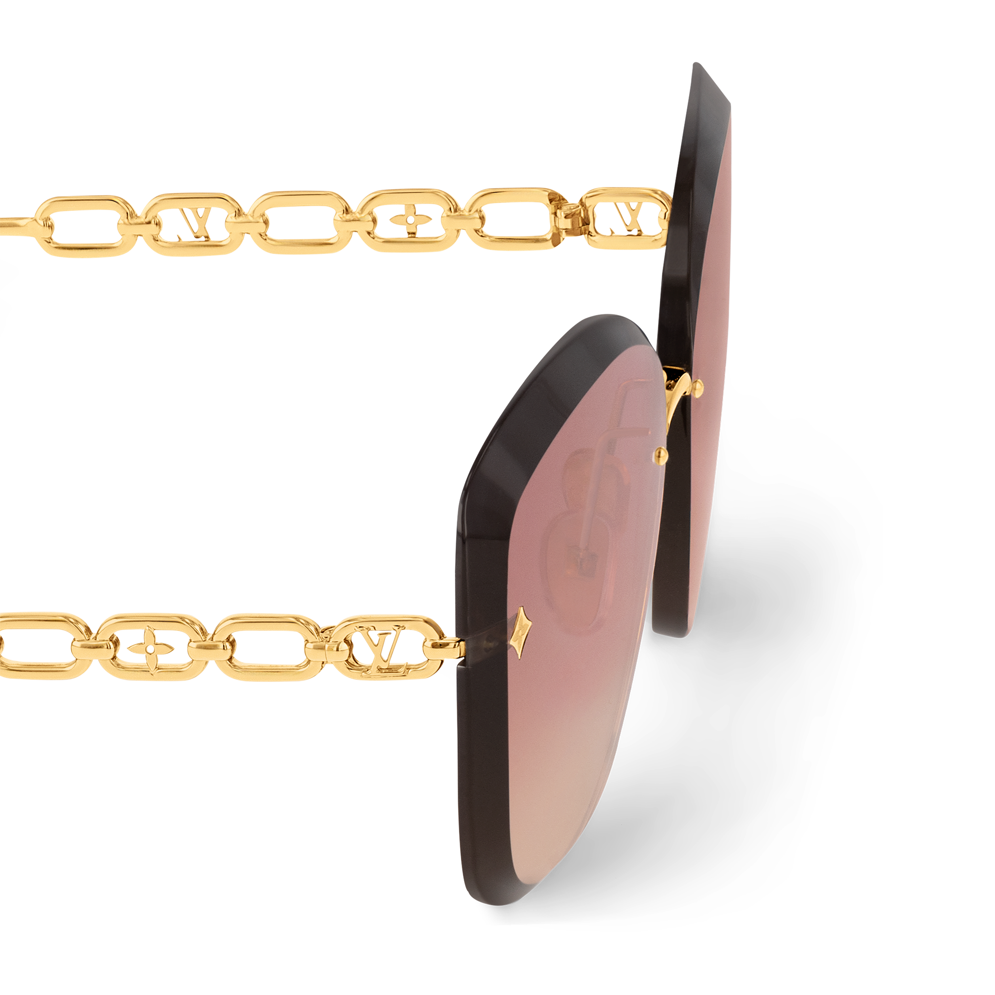 LV Jewel Round Cat Eye Sunglasses . - Accessories | LOUIS  display picture 3