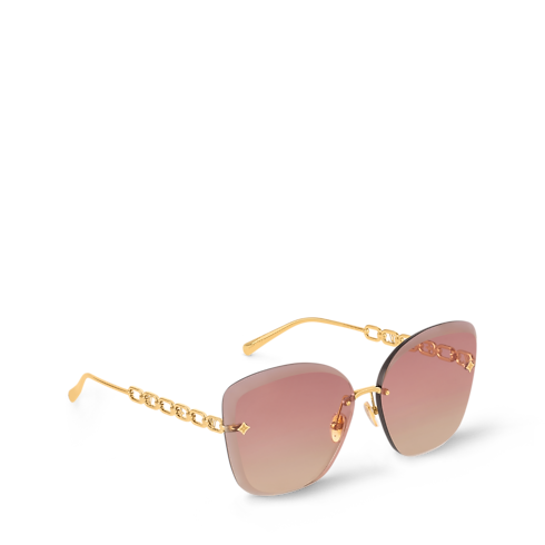 LV Jewel Round Cat Eye Sunglasses . in Women's Accessories Sunglasses collections by Louis Vuitton (Product zoom)