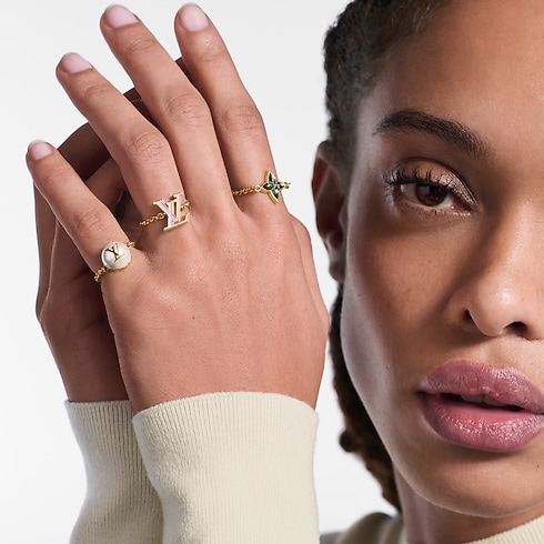 LV Layer Color ring set . in Women's Fashion Jewellery Designer Fashion Jewellery collections by Louis Vuitton (Product zoom)