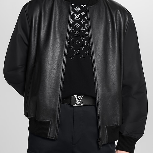 LV Line 40mm Reversible Belt Monogram Eclipse in Men's Accessories Men's Belts collections by Louis Vuitton (Product zoom)