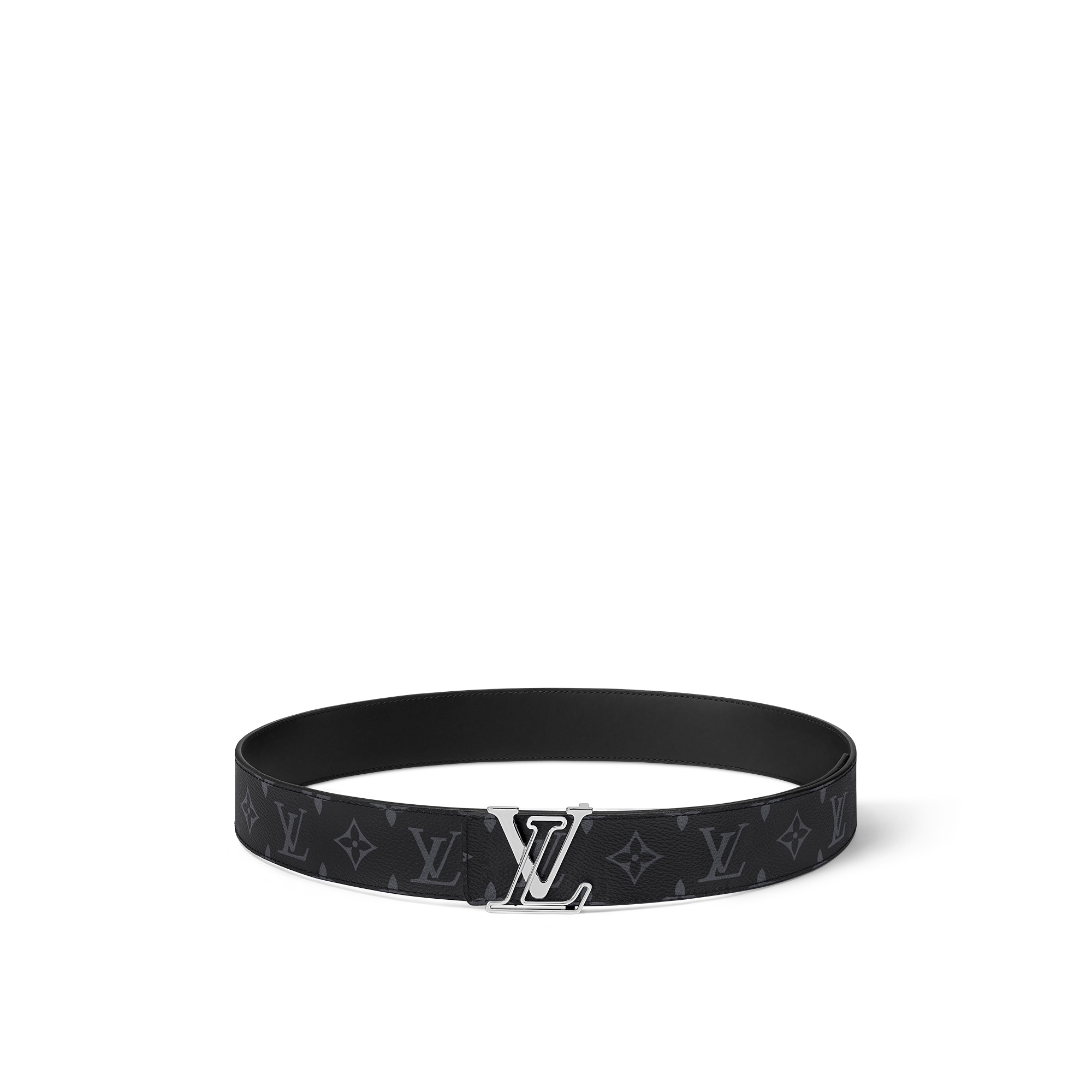 LV Line 40mm Reversible Belt Monogram Eclipse in Men
