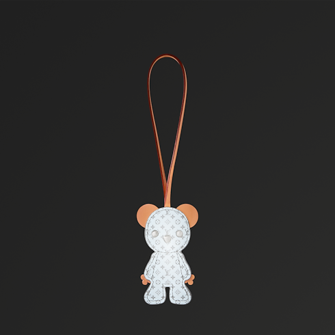 LV Louis Bear Strap . in Men's Accessories Key Holders and Bag Charms collections by Louis Vuitton (Product zoom)