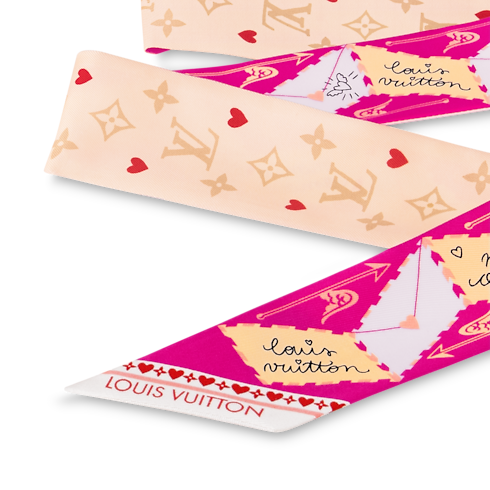 LV Love Letters BB Bandeau . in Women's Accessories Silk Squares and Bandeaus collections by Louis Vuitton (Product zoom)