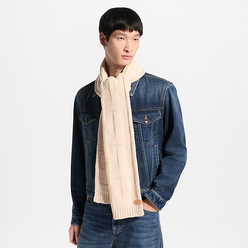LV Malletier Knitted Scarf . in Men's Accessories Scarves for Men collections by Louis Vuitton (Product zoom)