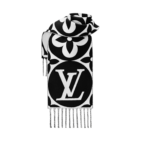 LV Medallion Scarf . in Women's Accessories Women's Scarves collections by Louis Vuitton (Product zoom)