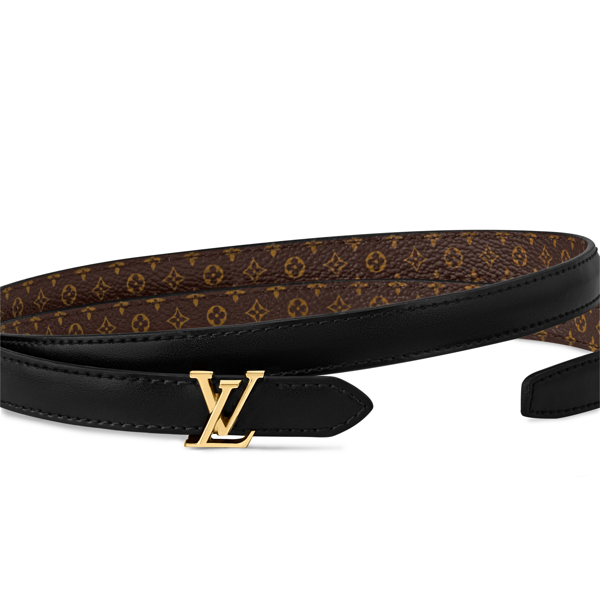 LV Mini 15mm Reversible Belt  in Women