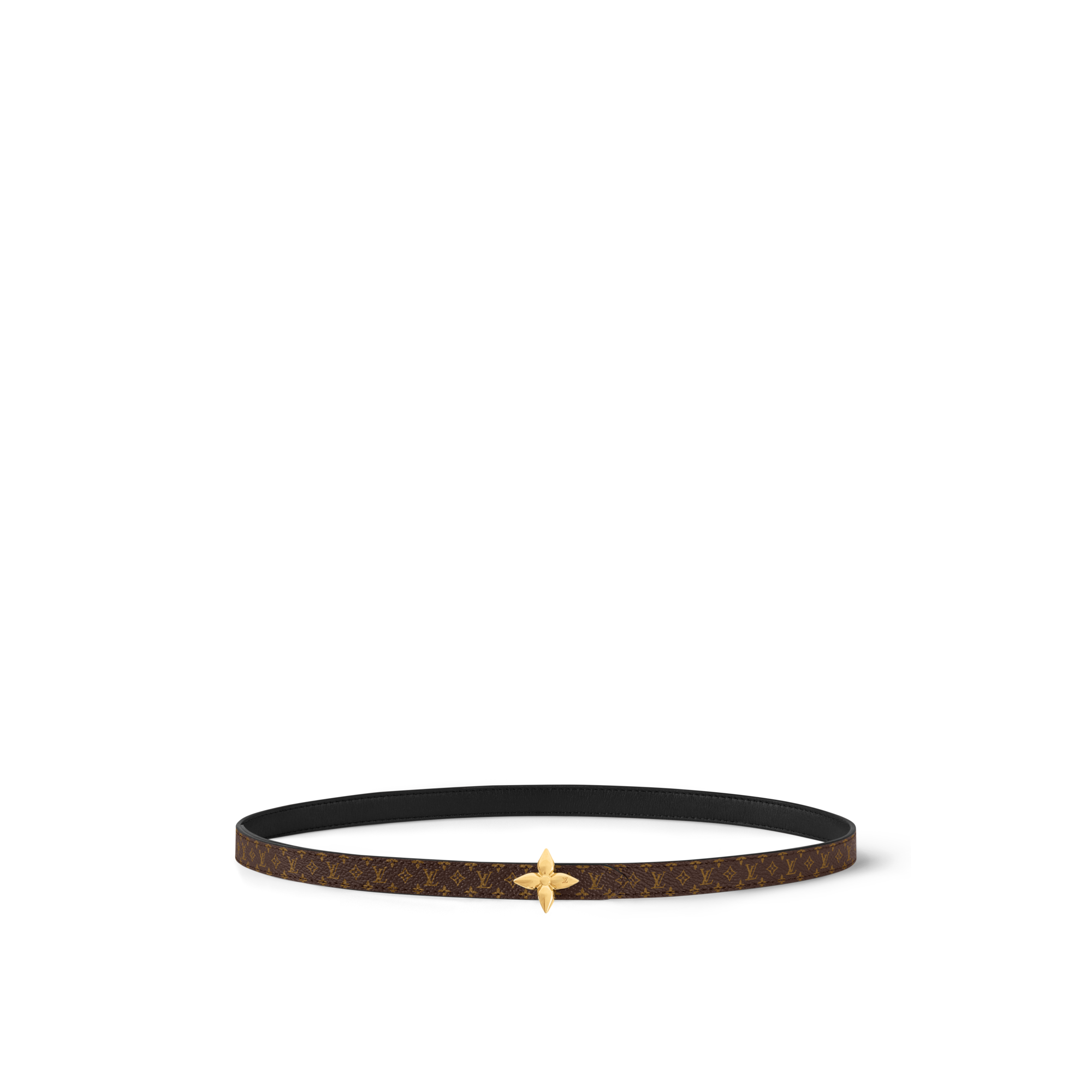 LV Mini Flowergram15mm Reversible Belt  in Women