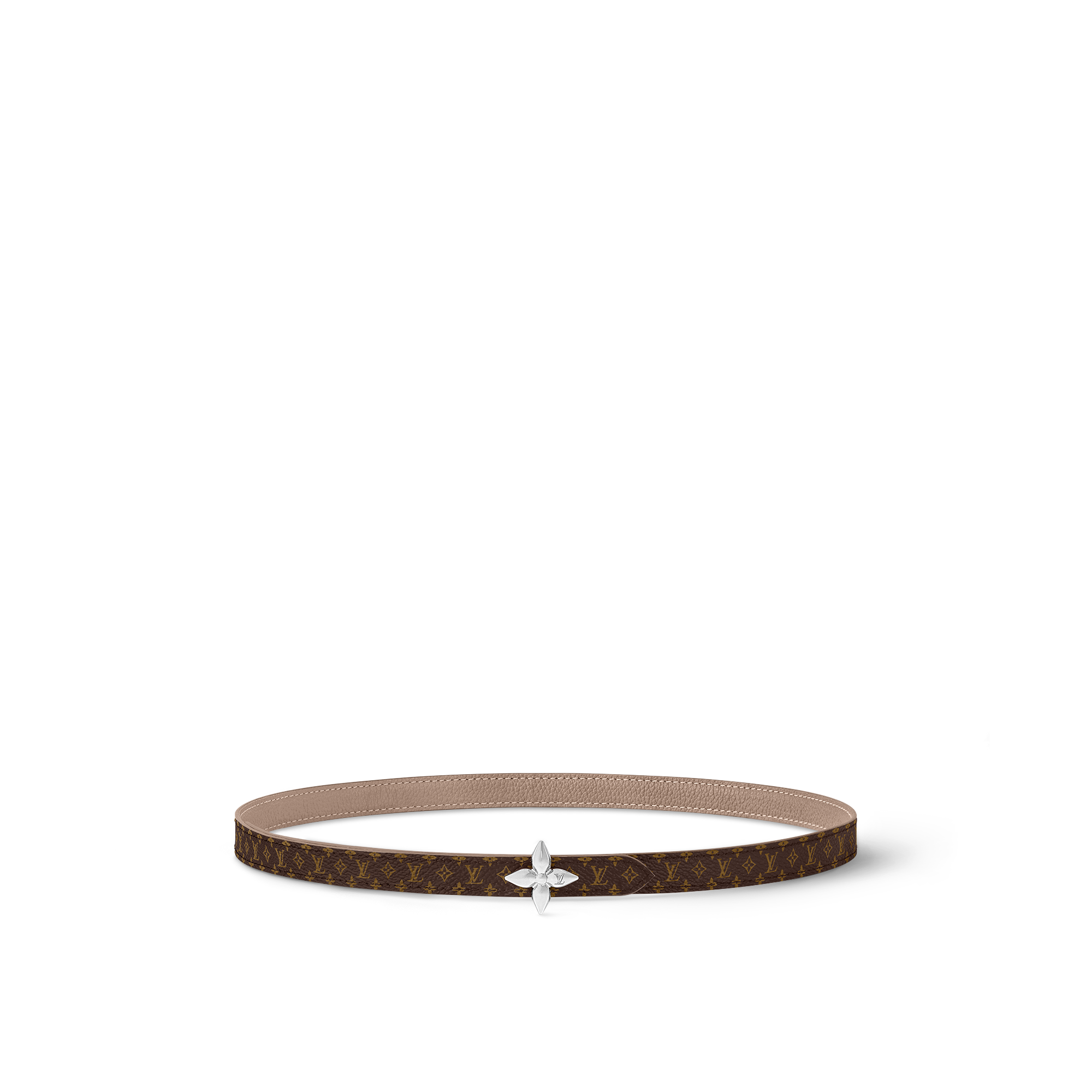 LV Mini Flowergram15mm Reversible Belt  in Women