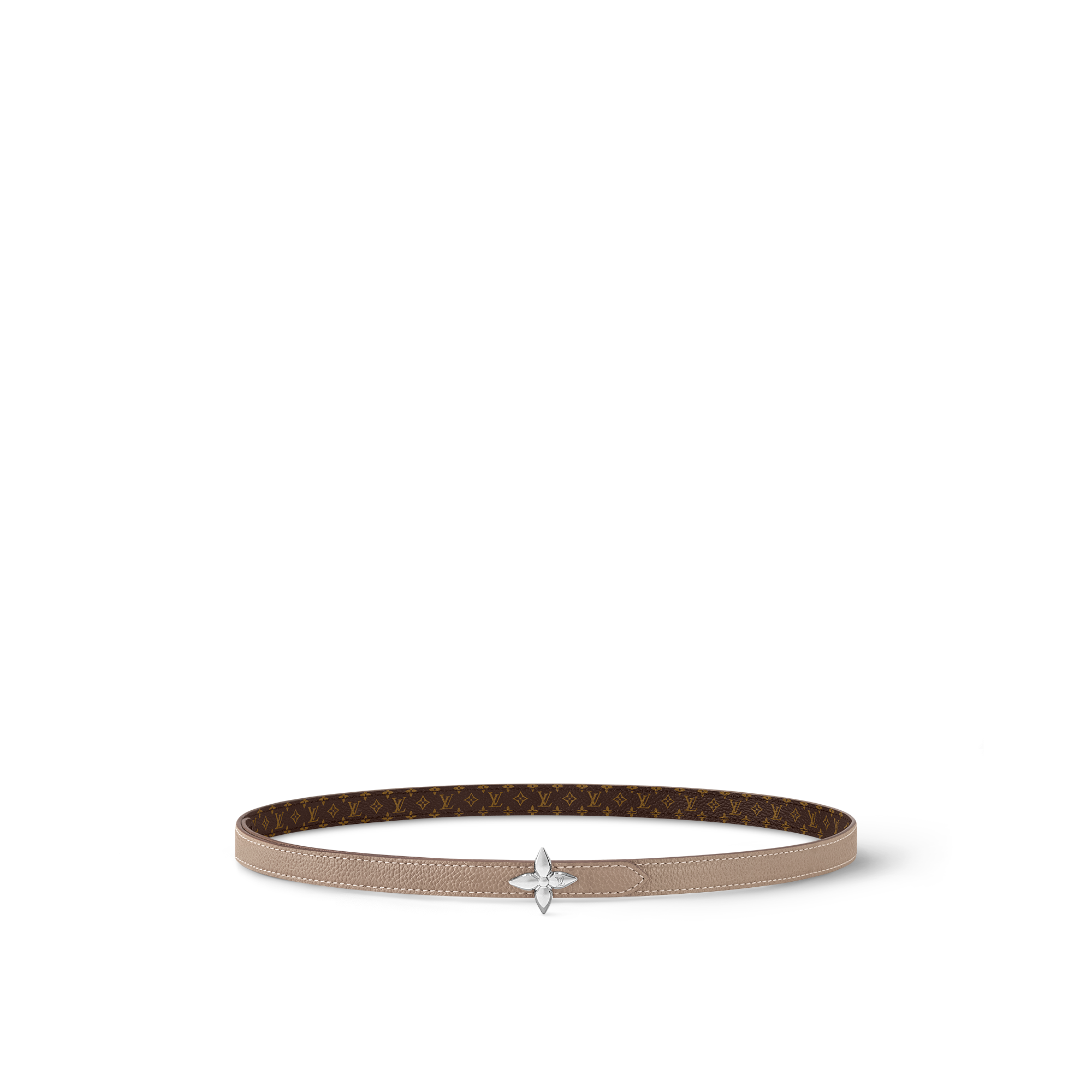 LV Mini Flowergram15mm Reversible Belt  in Women